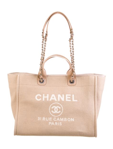 chanel deauville tote price 2017|chanel deauville tote 2022.